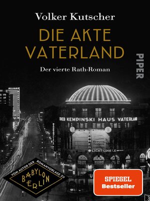 cover image of Die Akte Vaterland